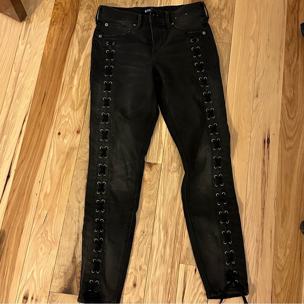 Express stitched jeans 0r